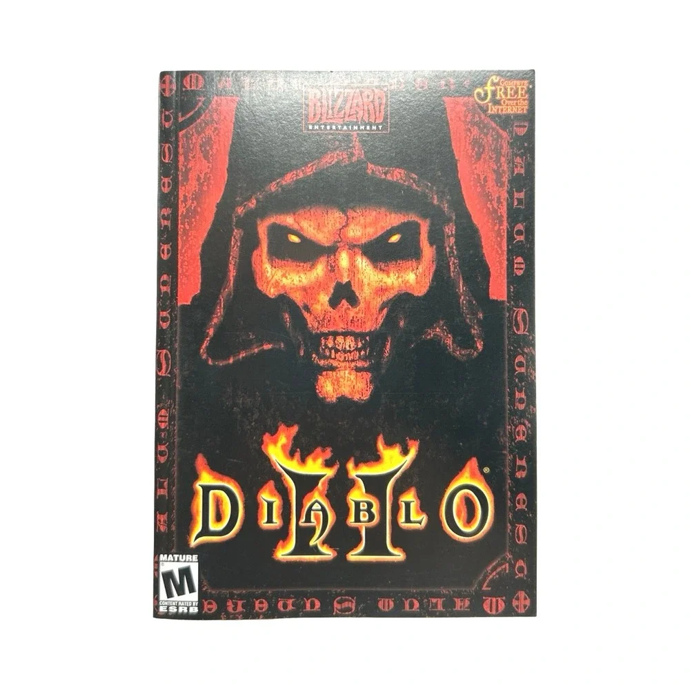 Diablo II 2 &‎ Lord of Destruction Expansion Set PC Mac Blizzard Discs Manuals
